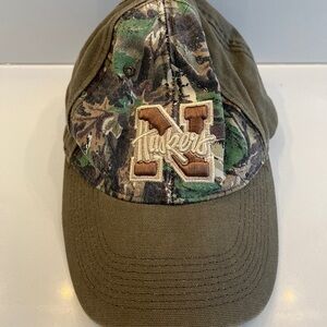 Camouflage Nebraska cornhuskers adjustable Green Baseball Cap